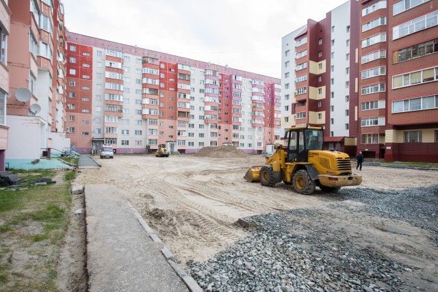 В Сургуте в следующем году благоустроят 15 дворов за 100 млн рублей