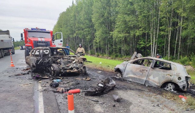 На «трассе смерти» Тюмень – Ханты-Мансийск в тройном ДТП погибли 3 человека