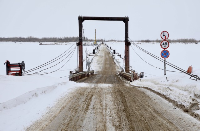 В Нижневартовском районе из-за 40-градусных морозов закрываются зимники