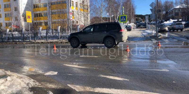 В Ханты-Мансийске водитель сбил на пешеходном переходе 8-летнего ребенка