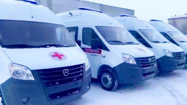 В больницы Сургутского района поступят 5 новых машин скорой помощи