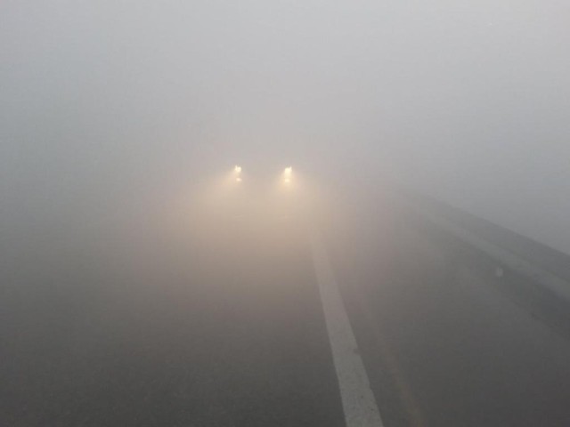 На трассе Тюмень-Ханты-Мансийск из-за тумана произошло ДТП с двумя пострадавшими