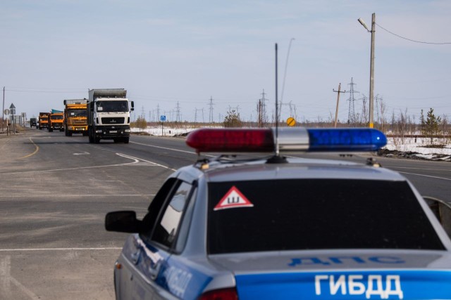 Водителей предупредили о плохих условиях на трассе Тюмень-Ханты-Мансийск