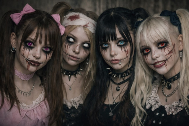 ​Криппи-няшки или хоррор-няшки &ndash; новый тренд среди девушек-подростков