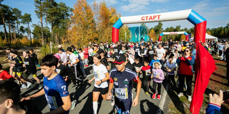 ​Спорт, селфи и хинкал: почему «Кросс нации» в Лянторе запомнится надолго