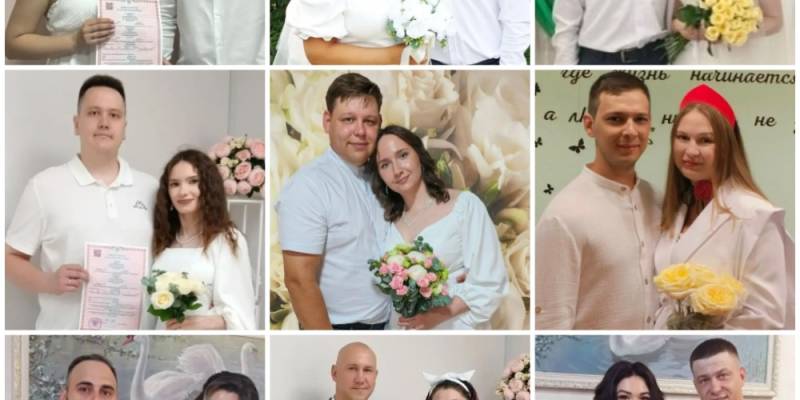 Они сказали «да»: в Сургутском районе поставили рекорд – 37 пар сыграли свадьбу в один день Они сказали «да»: в Сургутском районе поставили рекорд – 37 пар сыграли свадьбу в один день