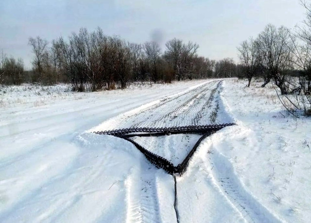 ​Временная связь: в Сургутском районе продолжается строительство автозимников