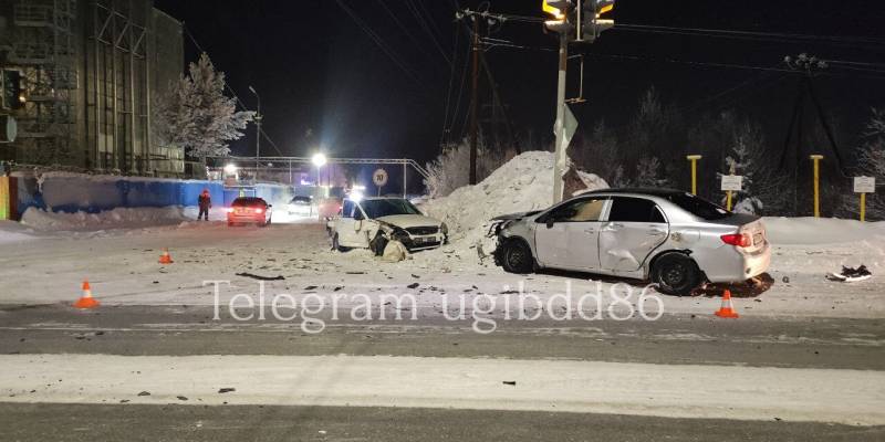 ​Нетрезвый водитель иномарки влетел в Ладу в Сургутском районе. Есть пострадавшие