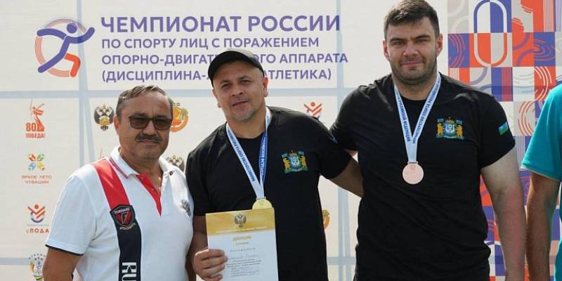 ​Параатлет из ХМАО установил новый рекорд России в толкании ядра