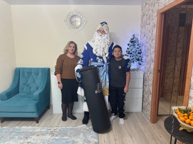 Андрей Трубецкой исполнил новогоднее желание юного жителя Федоровского Андрей Трубецкой исполнил новогоднее желание юного жителя Федоровского