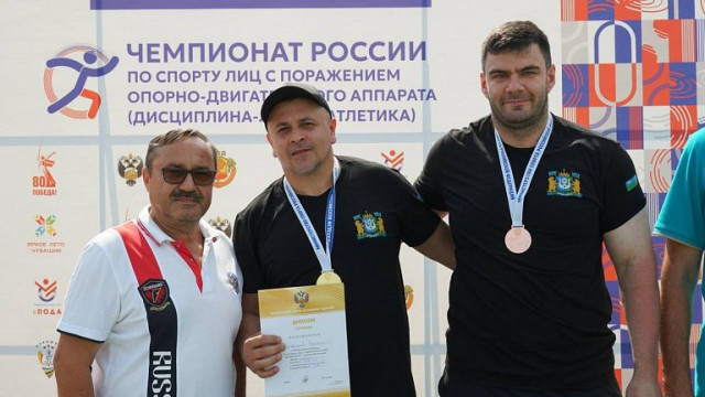 ​Параатлет из ХМАО установил новый рекорд России в толкании ядра