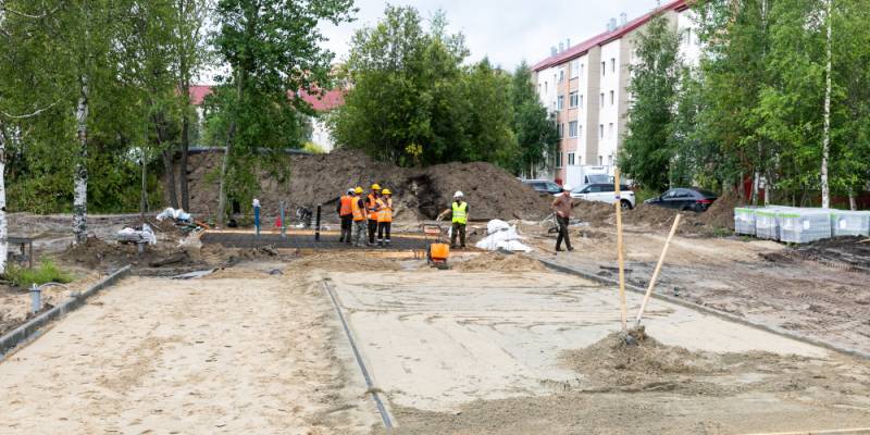 Более 200 млн направлено на благоустройство общественных пространств в Сургутском районе