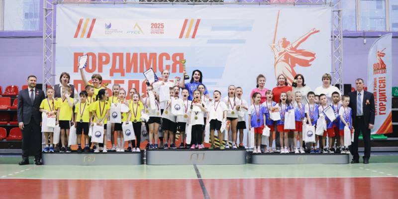 Дошкольники Сургутского района соревновались в легкоатлетической эстафете