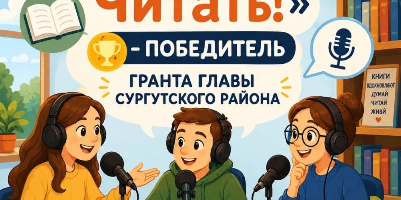 В Сургутском районе стартовал культурно-просветительский проект &laquo;Что делать? Читать!&raquo;