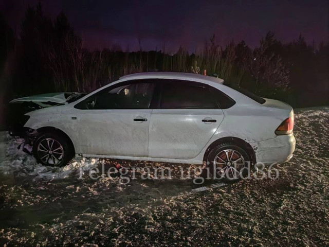 Ребенок и трое взрослых пострадали в жестком ДТП на трассе Сургут – Лянтор