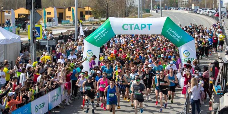 В Сургуте стартовала регистрация на благотворительный забег Сбера «Зелёный Марафон»