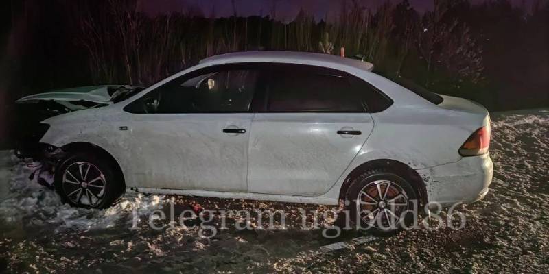 Ребенок и трое взрослых пострадали в жестком ДТП на трассе Сургут – Лянтор