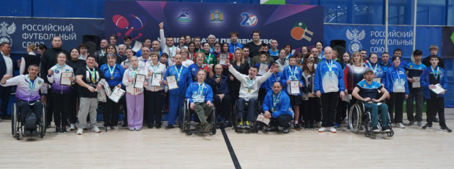 Спортсмены Сургутского района стали призерами Параспартакиады по настольному теннису
