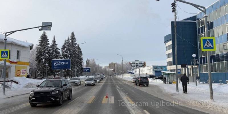 Пьяный с утра водитель сбил мужчину на пешеходном переходе в столице ХМАО