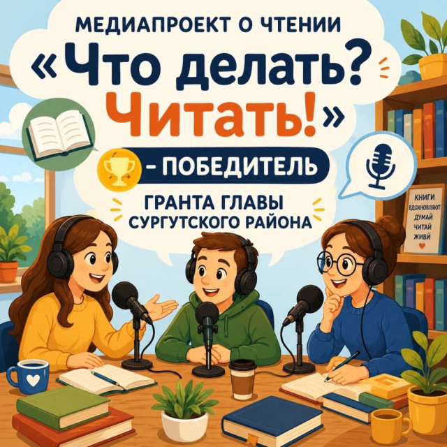 В Сургутском районе стартовал культурно-просветительский проект &laquo;Что делать? Читать!&raquo;