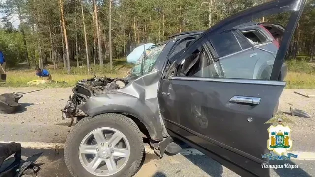 В Сургутском районе водитель уснул за рулем и устроил смертельное ДТП