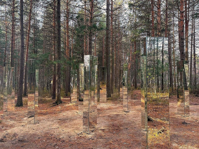 Жителям Сургута не понравился зеркальный лес, установленный в парке «За Саймой»