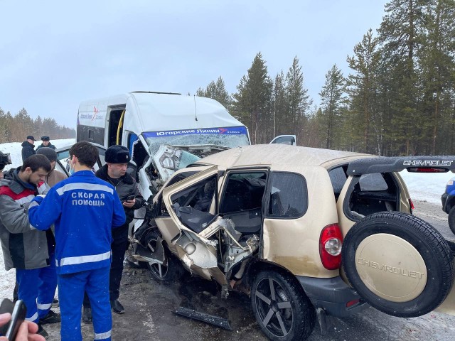 В ХМАО почти два десятка человек пострадали в жутком ДТП из-за уснувшего за рулем водителя