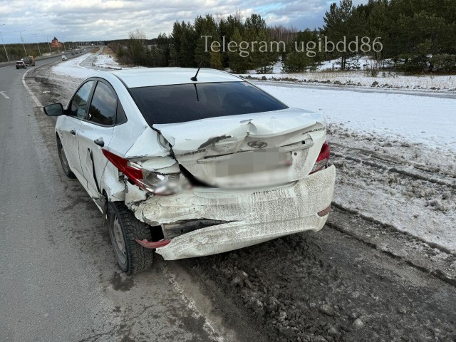 В Сургуте неопытный водитель спровоцировал ДТП с тремя пострадавшими