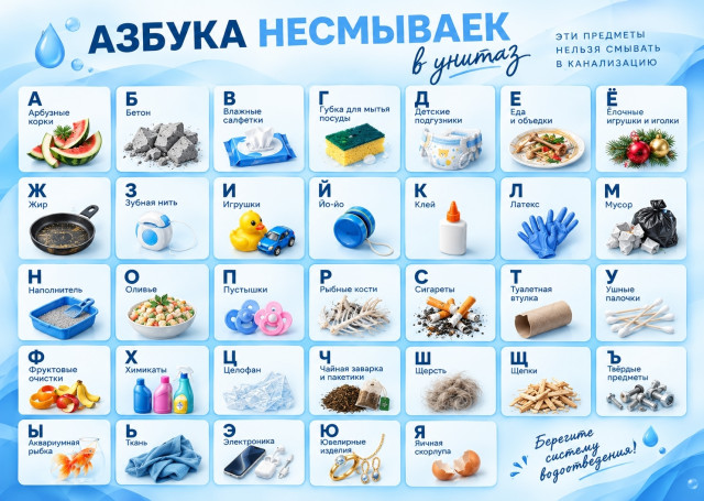 «Азбуку» несмываемых вещей придумали коммунальщки из Нижневартовска «Азбуку» несмываемых вещей придумали коммунальщки из Нижневартовска