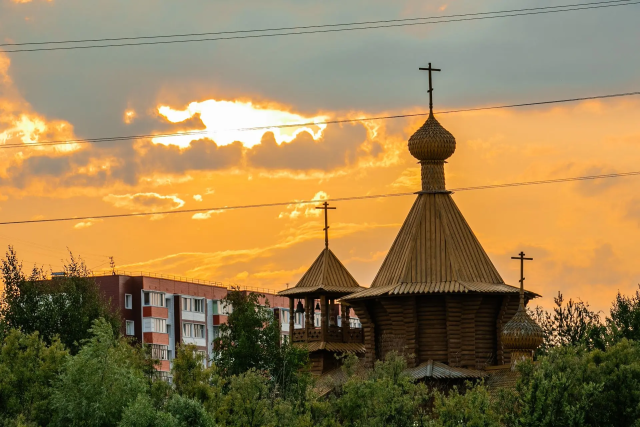 Единственную деревянную церковь в Сургуте признали аварийной