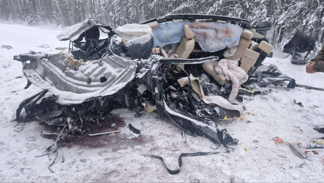 Ребенок и взрослый погибли в ДТП на трассе Тюмень &ndash; Ханты-Мансийск