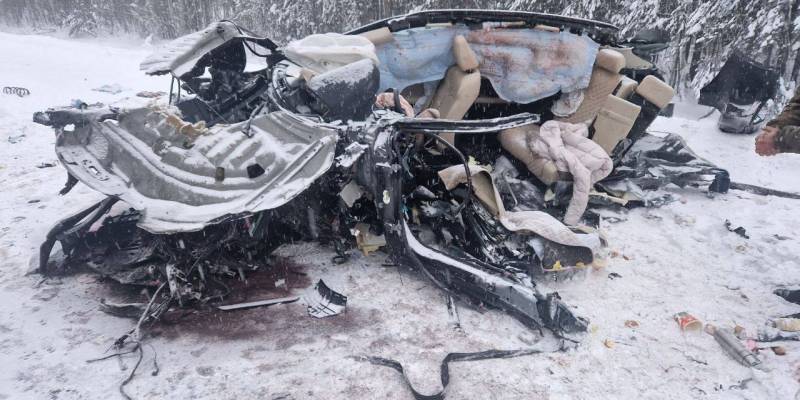 Ребенок и взрослый погибли в ДТП на трассе Тюмень &ndash; Ханты-Мансийск