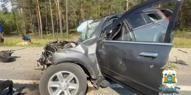 В Сургутском районе водитель уснул за рулем и устроил смертельное ДТП