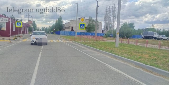 В ХМАО сбили пятилетнего ребенка, который переходил дорогу один