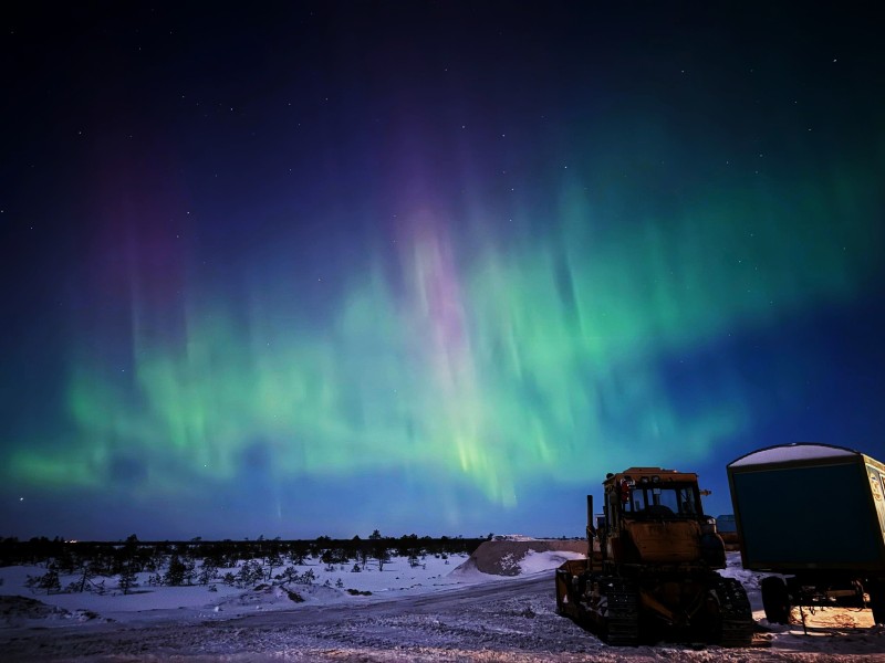 Северное сияние сегодня 2024