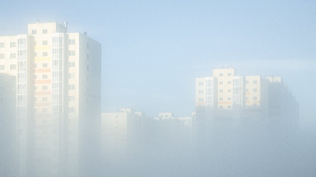 Silent Hill по-нашему: жители ХМАО делятся атмосферными фото опустившегося на округ тумана Silent Hill по-нашему: жители ХМАО делятся атмосферными фото опустившегося на округ тумана