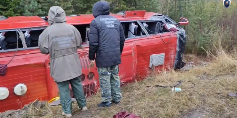 Следственный комитет возбудил уголовное дело после смертельного ДТП с автобусом в ХМАО