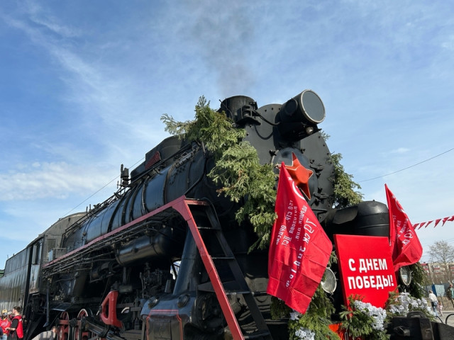 Эшелон Победы посетили жители Сургута. ФОТОРЕПОРТАЖ