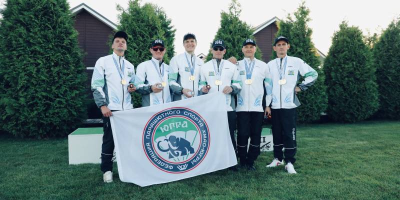 Спортсмены из ХМАО заняли пьедестал Чемпионата России по парашютному спорту