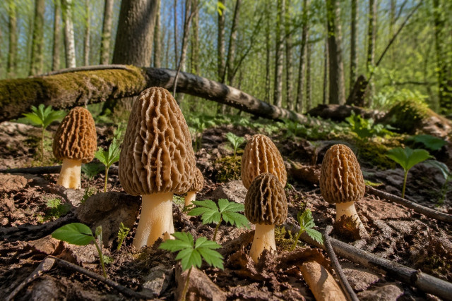 Первые грибы на подходе: когда в ХМАО ждать сморчки