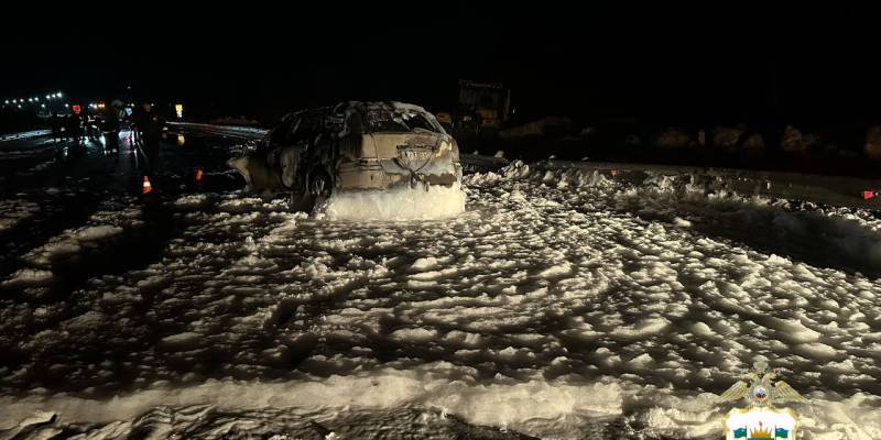 Машина вспыхнула, как спичка: на трассе в Сургутском районе погиб водитель