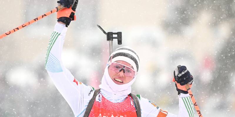 Биатлонистка из ХМАО Виктория Метеля стреляла без промахов и взяла золото на чемпионате России