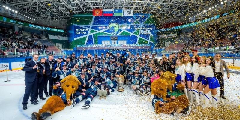 Хоккейный клуб &laquo;Югра&raquo; разгромил &laquo;Химик&raquo; и стал чемпионом ВХЛ-2025/26