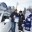 ​Полицейский Дед Мороз напомнил водителям Югры о правилах перевозки детей в авто