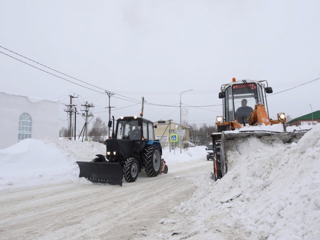 ​Количество техники для самостоятельной уборки снега в Сургутском районе могут увеличить