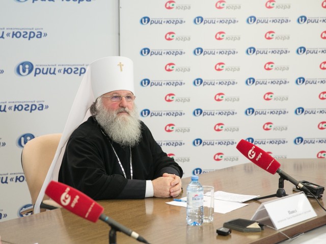 Митрополит Павел сообщил о праздновании 10-летнего юбилея Ханты-Мансийской епархии