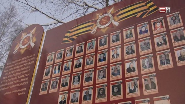В Барсово волонтёры организовали Стену памяти