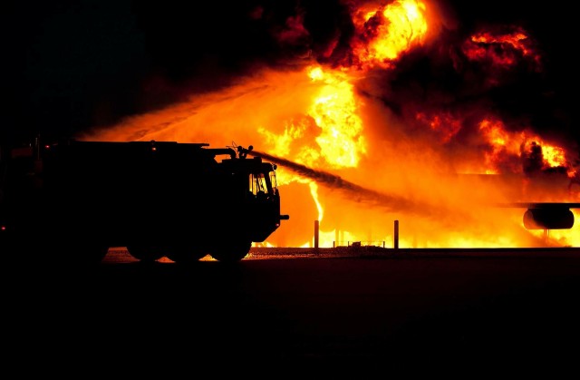 Пожар на рынке «Данко» в Саранске сжёг 5 торговых павильонов