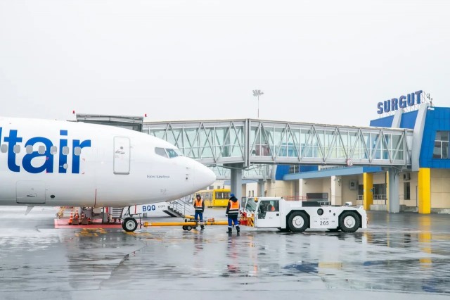 Пассажиропоток аэропорта Сургута за полгода вырос на 40%